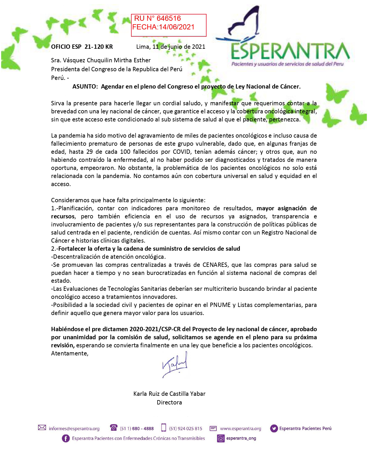 OFICIO ESP 120- ley de cancer proyecto presidenta del congreso_page-0001.jpg