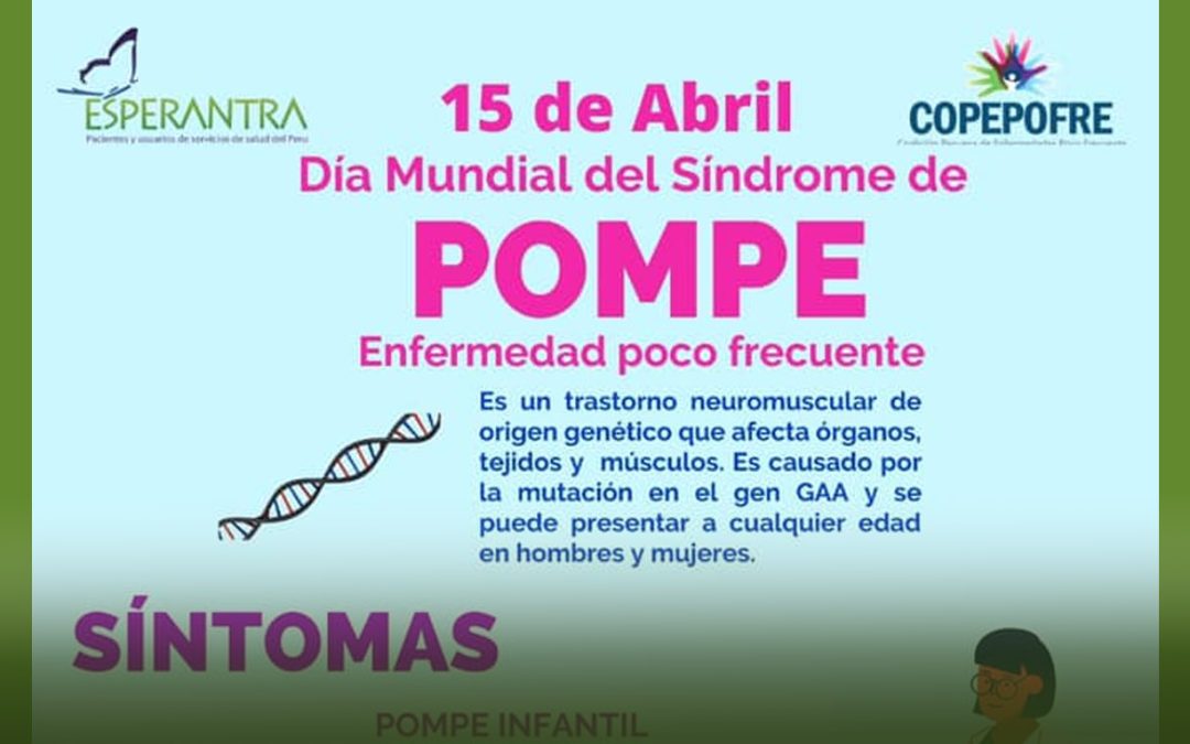 Dia Internacional de la Enfermedad de Pompe 2021