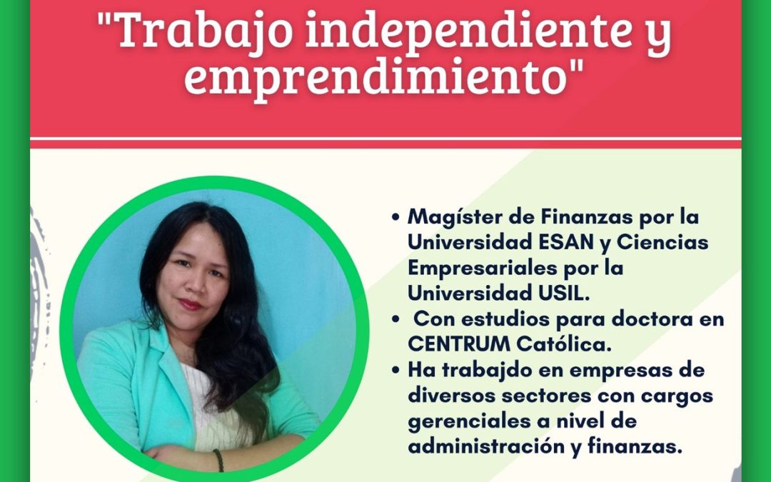 Inserción Laboral Esperantra – Charla: Trabajo independiente y emprendimiento”
