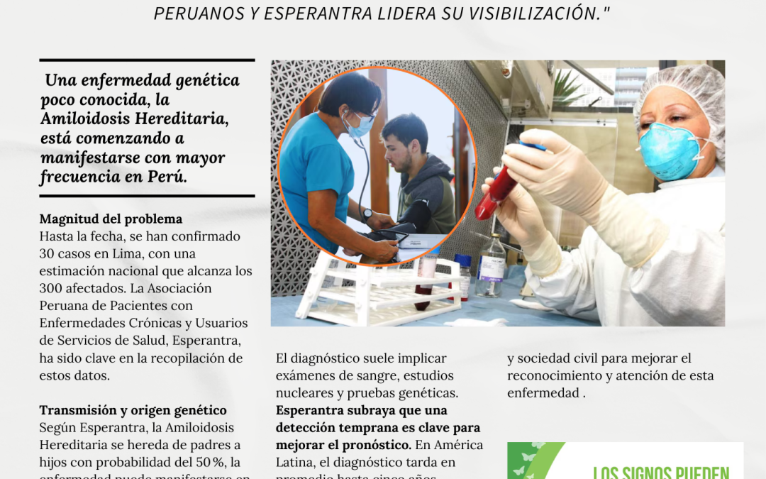 Enfermedad rara y de difícil diagnóstico afecta a cientos de peruanos