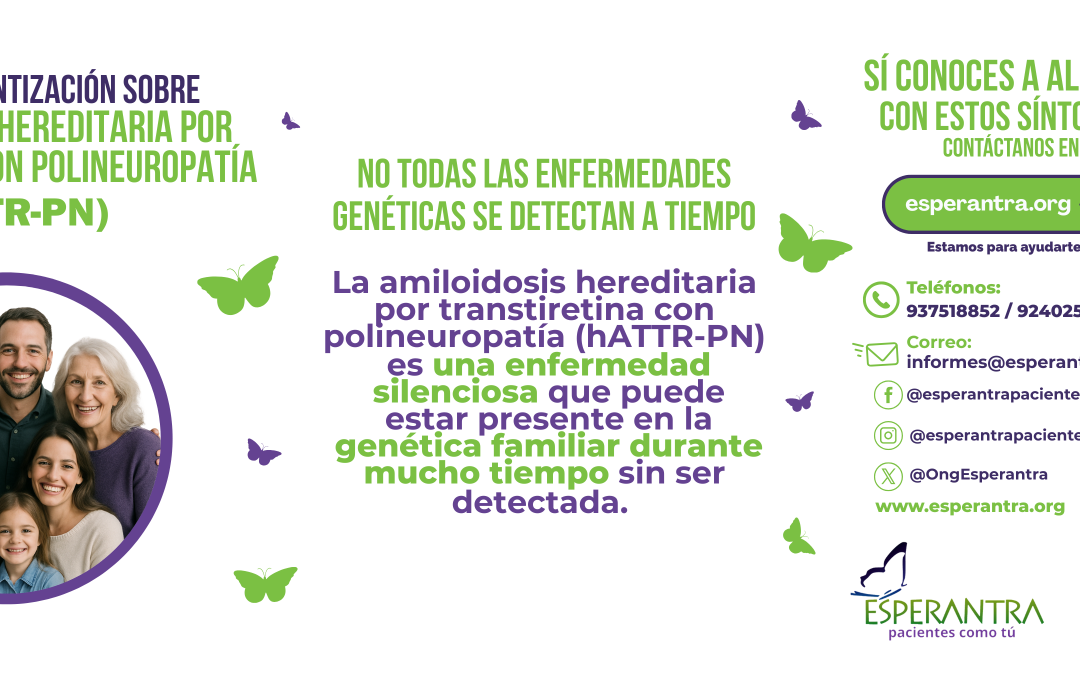 La amiloidosis hereditaria por transtiretina con polineuropatía