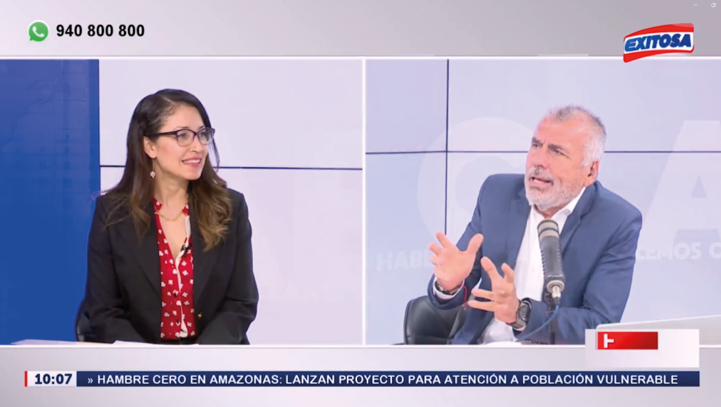 Esperantra 23: Comisión Congreso de fiscalización de la ley de cáncer – Entrevista Exitosa junto a Nicolas Lucar y Karla Ruiz de Castilla